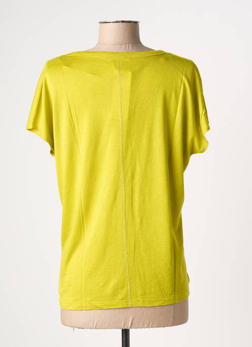T-shirt coupe droite manches courtes vert STREET ONE femme