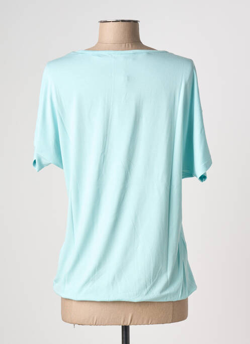 T-shirt col v manches courtes bleu STREET ONE femme