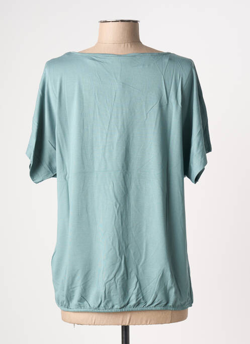 T-shirt stretch manches courtes bleu STREET ONE femme