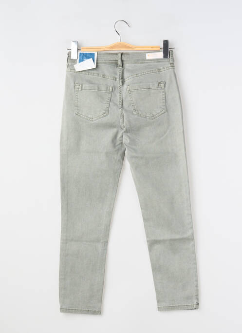 Jeans coupe slim stretch taille normale vert STREET ONE femme
