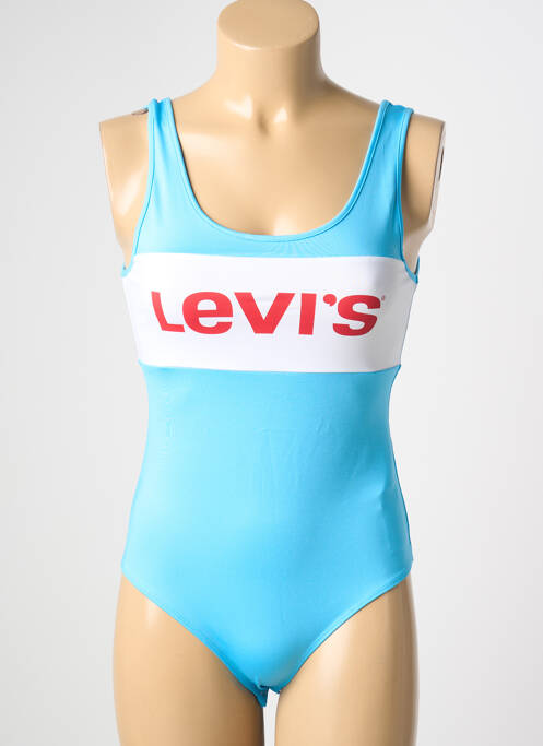 Body lingerie stretch bleu LEVIS femme