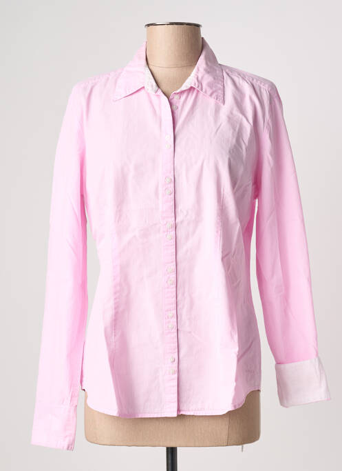 Chemisier coupe cintrée manches longues rose MEXX femme