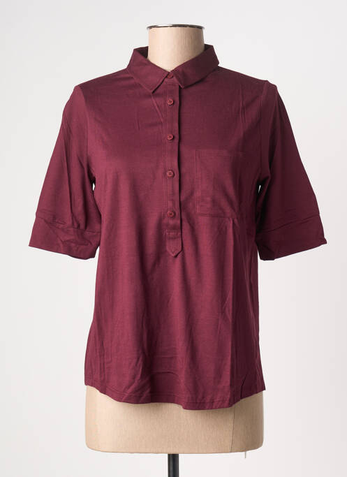 Polo violet STREET ONE femme