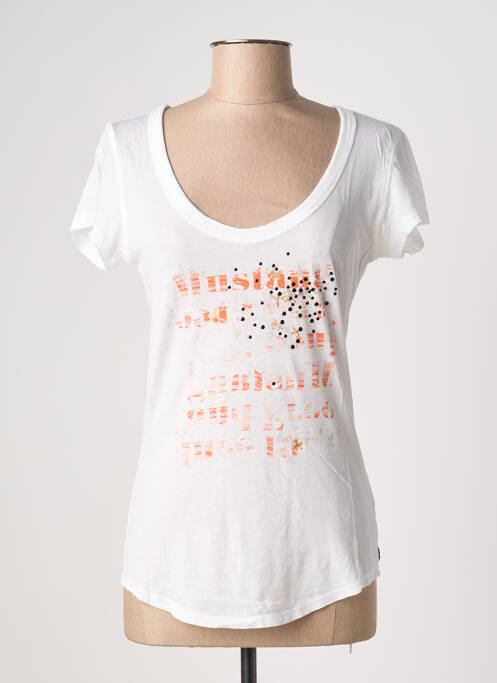 T-shirt blanc MUSTANG femme