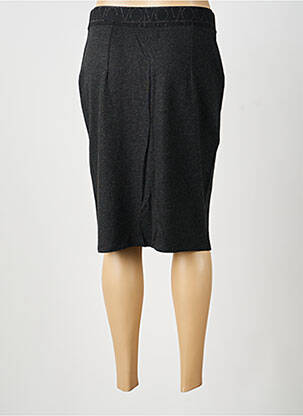 Jupe mi-longue stretch gris STREET ONE femme