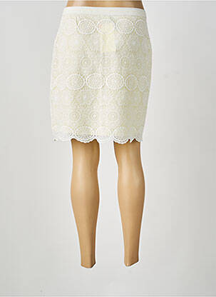 Jupe courte coupe droite beige STREET ONE femme