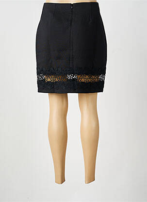 Jupe courte coupe droite noir MOLLY BRACKEN femme