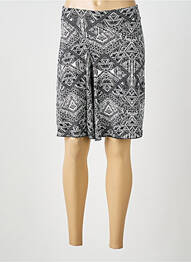 Jupe mi-longue coupe droite noir STREET ONE femme