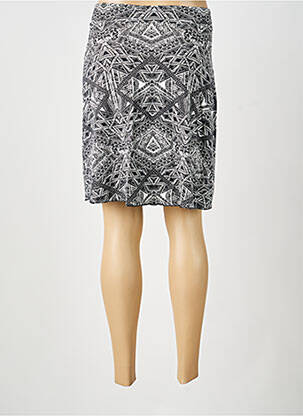 Jupe mi-longue stretch noir STREET ONE femme
