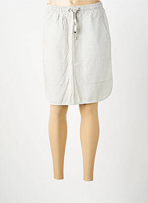 Jupe courte poches gris CECIL femme