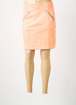 Jupe courte poches orange STREET ONE femme