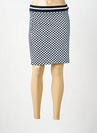 Jupe courte coupe droite bleu STREET ONE femme