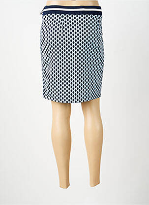 Jupe courte coupe droite bleu STREET ONE femme