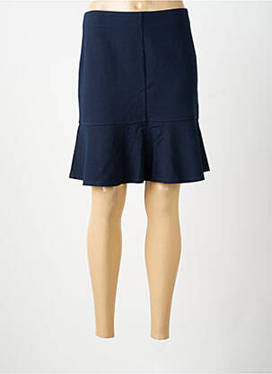 Jupe courte taille haute bleu STREET ONE femme