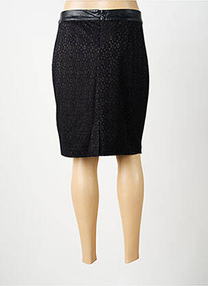 Jupe mi-longue taille à pinces noir SCHOOL RAG femme