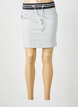 Jupe courte poches gris STREET ONE femme