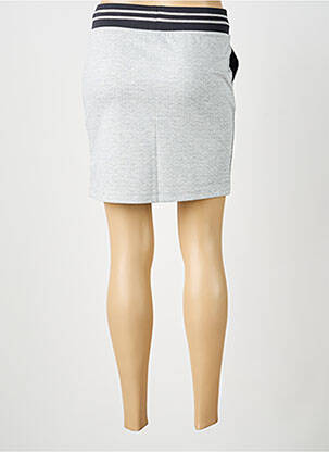 Jupe courte poches gris STREET ONE femme