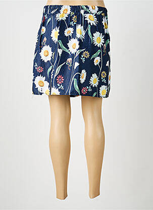 Jupe courte coupe évasée bleu MOLLY BRACKEN femme
