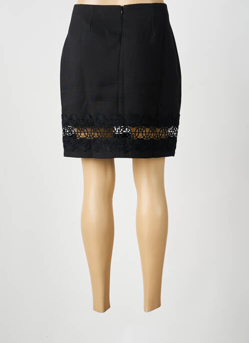 Jupe courte coupe droite noir MOLLY BRACKEN femme