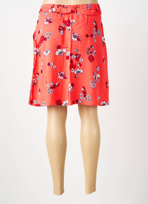Jupe courte poches orange STREET ONE femme