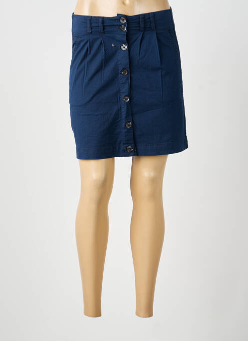 Jupe courte poches bleu STREET ONE femme
