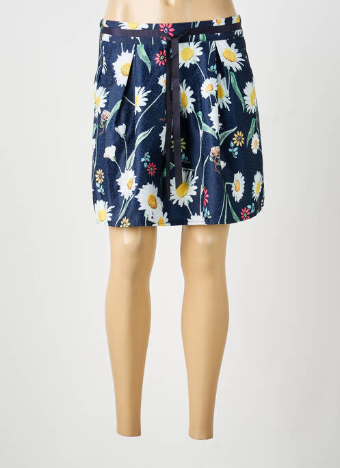 Jupe courte bleu MOLLY BRACKEN femme