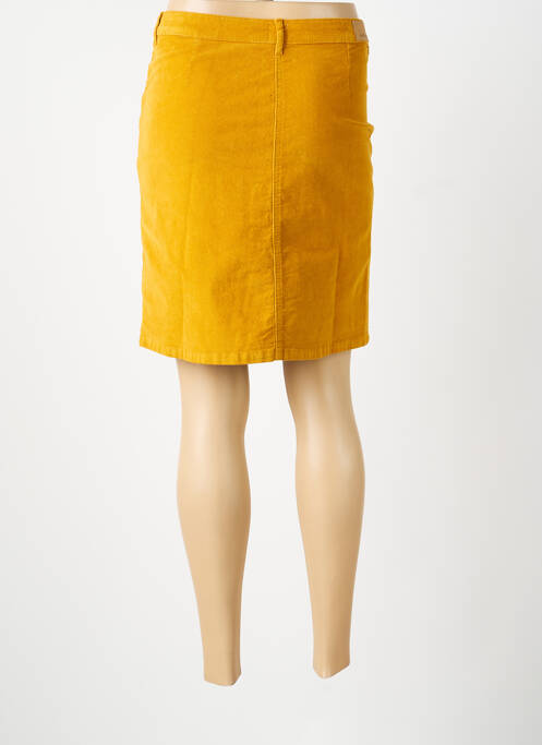 Jupe courte jaune KANOPE femme