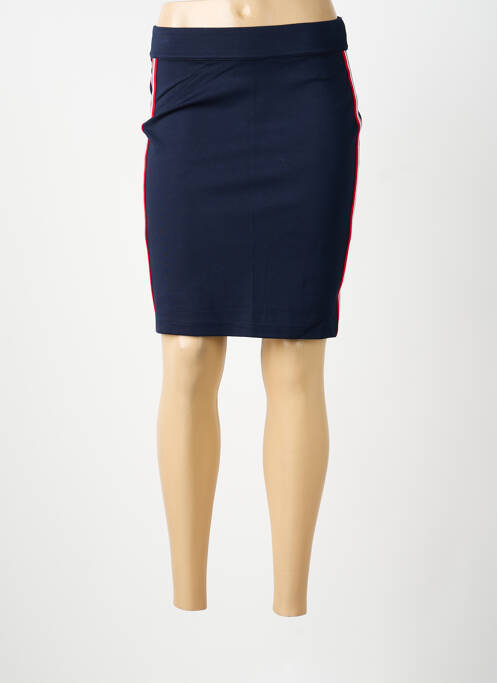 Jupe mi-longue bleu STREET ONE femme