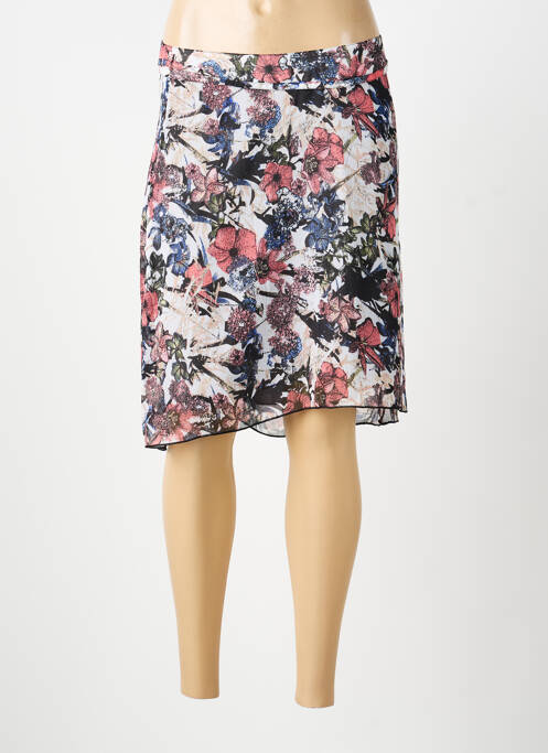 Jupe mi-longue gris STREET ONE femme