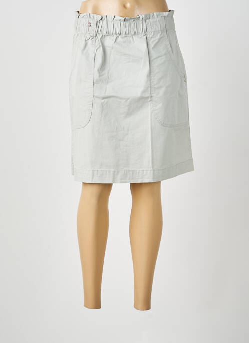 Jupe mi-longue gris STREET ONE femme