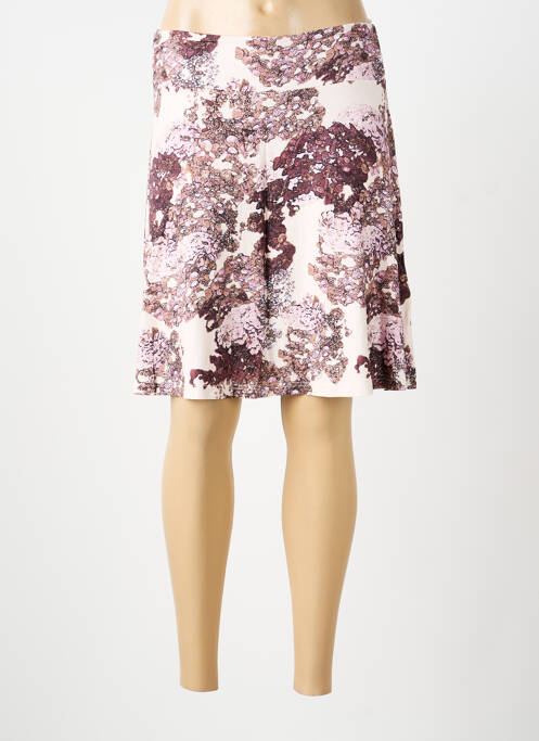 Jupe mi-longue rose STREET ONE femme