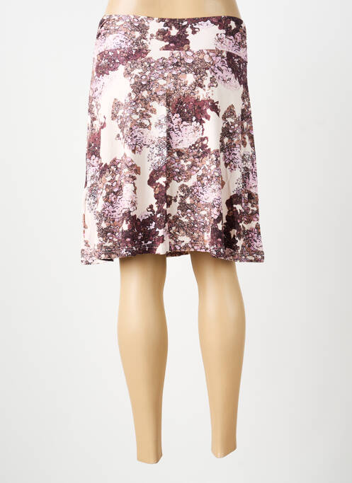 Jupe mi-longue rose STREET ONE femme