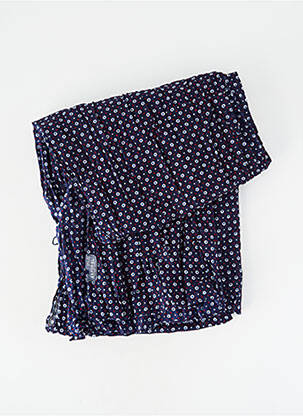 Foulard imprimé fantaisie bleu KAPORAL homme