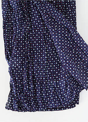 Foulard tissage popeline bleu KAPORAL homme