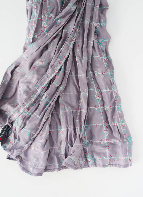 Foulard tissage popeline gris STREET ONE femme
