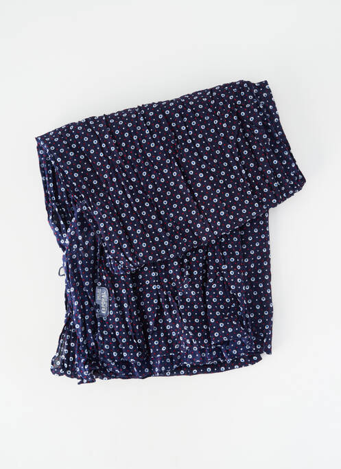 Foulard imprimé fantaisie bleu KAPORAL homme