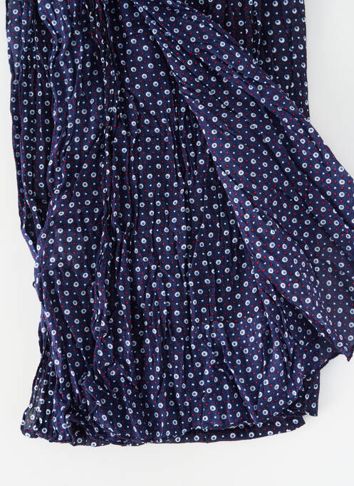 Foulard imprimé fantaisie bleu KAPORAL homme