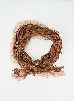 Foulard coutures renforcées marron STREET ONE femme