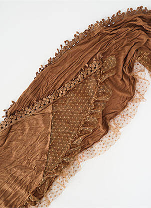 Foulard coutures renforcées marron STREET ONE femme
