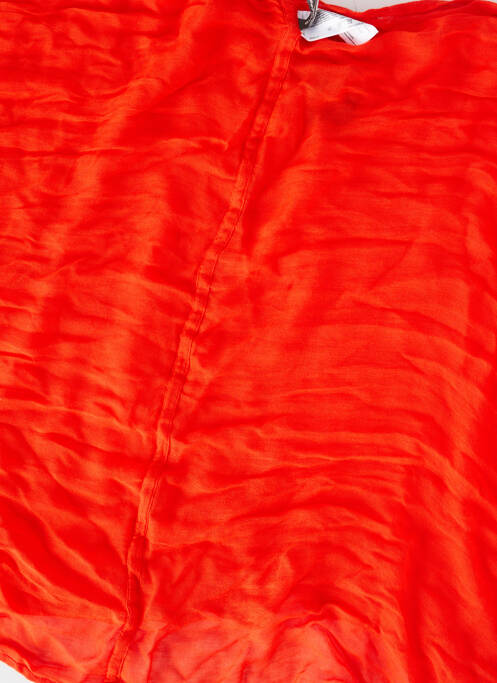 Foulard tissage popeline orange STREET ONE femme