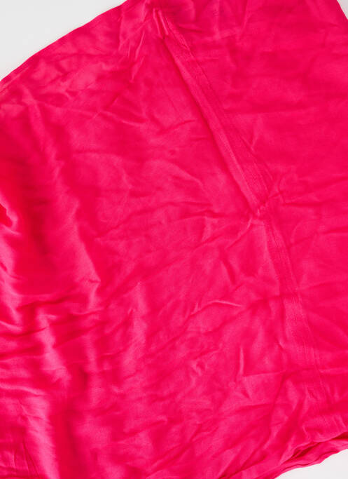 Foulard tissage popeline rose STREET ONE femme