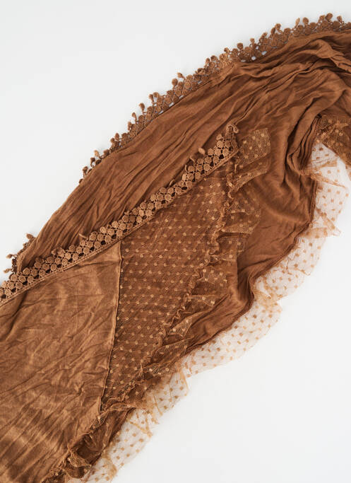 Foulard coutures renforcées marron STREET ONE femme