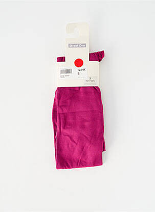 Collants stretch violet STREET ONE femme