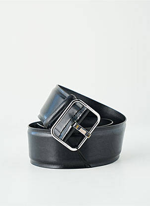 Ceinture tissage simili-cuir noir MAX MARA femme