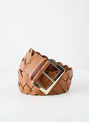 Ceinture tissage tressé marron PENNYBLACK femme