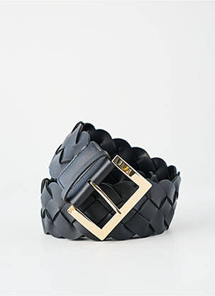 Ceinture tissage tressé noir PENNYBLACK femme