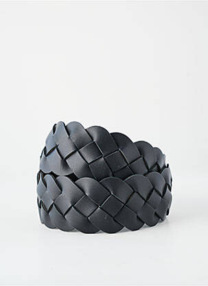 Ceinture tissage tressé noir PENNYBLACK femme