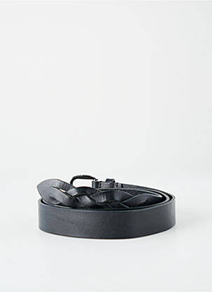Ceinture tissage tressé noir MAX MARA femme