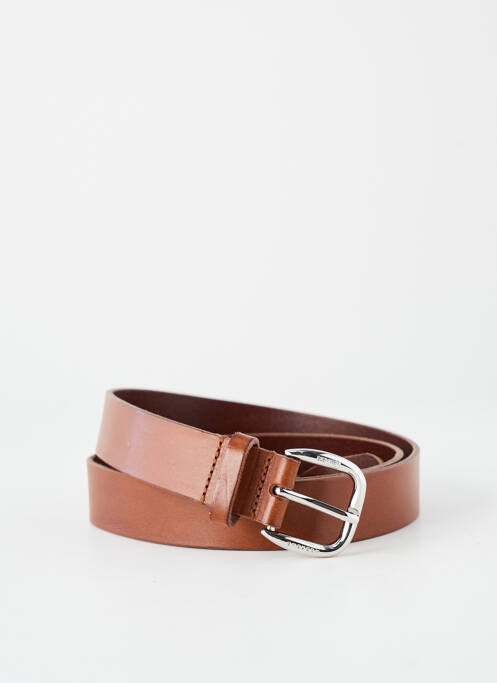 Ceinture tissage tressé marron MAX MARA femme