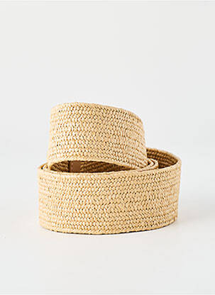 Ceinture coutures renforcées beige PENNYBLACK femme
